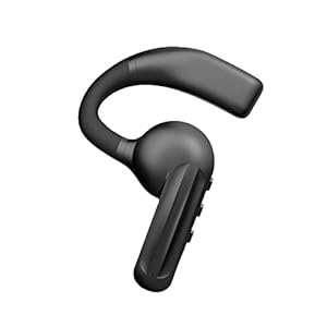 ESSONIO Bone Conduction Hook Single Ear Bluetooth Kopfhörer, Schnurloser Premium-Einzel-Kopfhörer Nicht-Ohrenschmerzen…