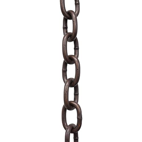 Image of RCH Hardware CH-S60-02-AC-10 Steel Chandelier Chain, Antique Copper (10 Feet)