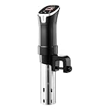 VEVOR Sous-Vide Stick, 1100 W Sous-Vide Garer, WLAN-Tauchzirkulator mit 10 voreingestellten Rezepten, LCD-Touchscreen, Präzisionskocher, genaue Temperatur & Timer, App-Steuerung