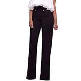 abendmode hose mit oberteile große größen Stil: hohe Taille, Einfarbig, Reißverschluss von vorn nach hinten, Palazzo, Elegant