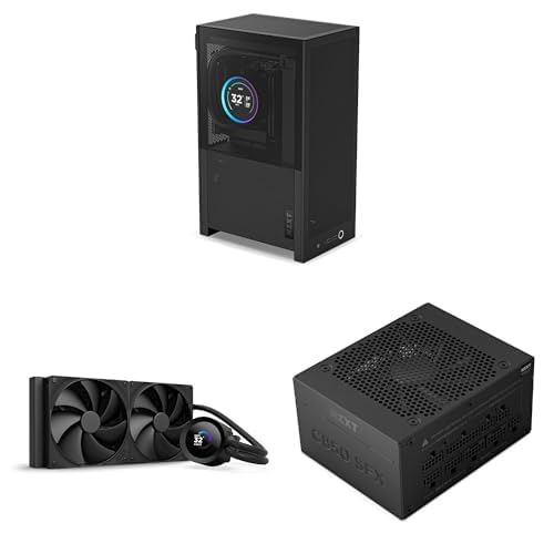 Image of NZXT Mini-ITX Performance Bundle - H2 Flow Case + Kraken Plus 280 AIO + C850 SFX Gold PSU