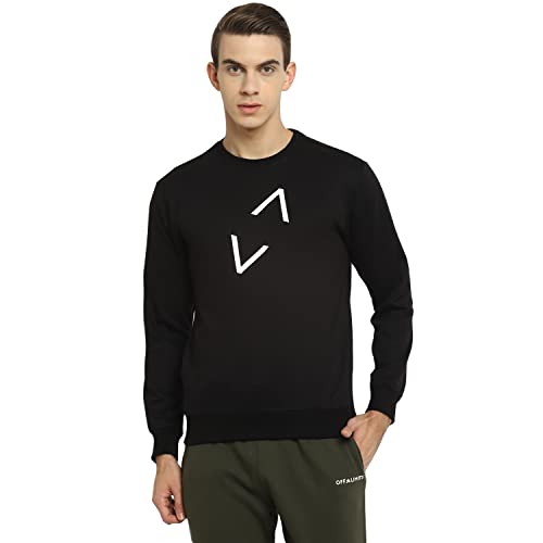 Image of YUUKI-Mens Poly PT RN Sweat-Black