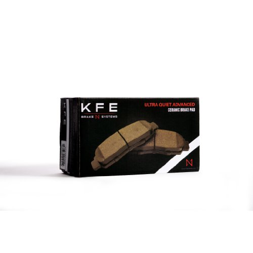 Kfe Kfe905-104 Ultra Quiet Advanced Premium Ceramic Brake Pad Rear Set Compatible With: Nissan Altima, Murano, Rouge, Maxima, Sentra; Infiniti Ex,Fx,G,Jx,M,Q,Qx #TOP2