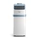 De’Longhi Pinguino Compact ES72 YOUNG, Mobiles Klimagerät, 8.300 BTU/h, für Räume bis zu 60m3, Entfeuchtungsfunktion, 24-Stunden-Timer, Energieeffizienzklasse A, Weiß