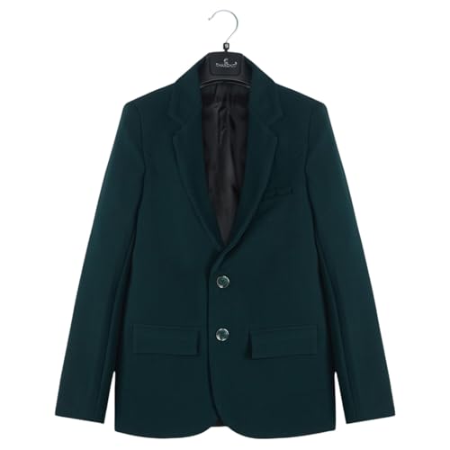 Image of CHARCHIT Boys Regular Fit Plain Blazer and T-Shirt