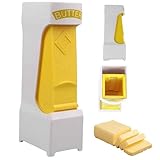 Gcroet Coupe-Beurre, trancheur à Un Seul bâton, Distributeur de Beurre sans Effort, Coupe-...