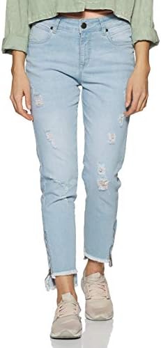 NUSH by Anushka Sharma Women's Relaxed Fit Jeans
