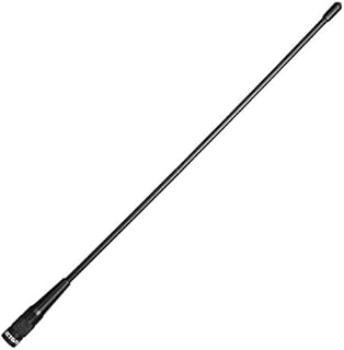Retevis Two Way Radio Antenna SMA-M Antenna 144/430MHz for RT1 RT85 RT81 RT82 RT87 RT3S RT83 TYT MD-380 UV8000D Baofeng BF-UV3R YAESU Walkie Talkies Dual Band Elite Whip Antenna (1 Pack)