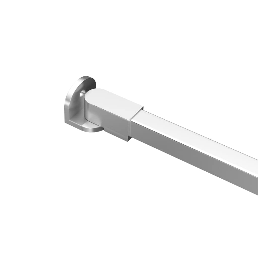 Drążek stabilizujący do ściany prysznicowej ze stali nierdzewnej 57,5 cm do rynien prysznicowych, kabiny prysznicowej, ściany prysznicowej, łazienki, sanitarnej, akcesoriów, łatwy montaż