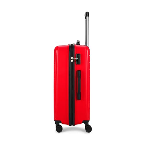 Image of Skybags Polycarbonate Maximus Hard Shell Spinner Suitcase STROLLY 67 360 MX-RED, Medium, 67 Cm