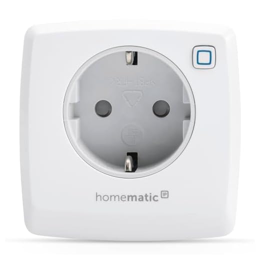 Homematic IP HmIP-PSM-2 Schalt-Mess Smart Home Steckdose, weiß