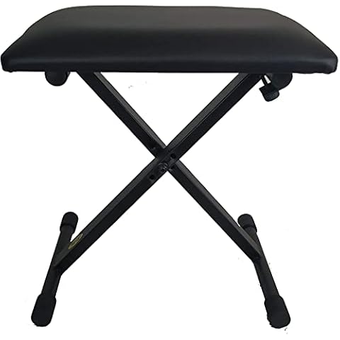 Banqueta Teclado Aluminio Negro Cover