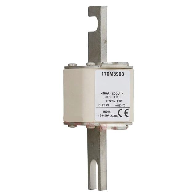 Fusible 170M3908 résistant aux surcharges pour éviter les pannes de machines de production
