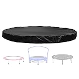 Trampolinabdeckung - Wetterfeste Outdoor Trampolin Schutzhülle | 420D Oxford Gewebe Regenschutz - Staubdichte UV Beständige Abdeckhaube Für Garten Hinterhof Terrasse Spielplatz Freizeit Trampolin