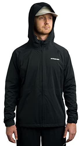 Whitewater Fishing Men’s Packable Rain Jacket, Lightweight Waterproof Rain Gear4