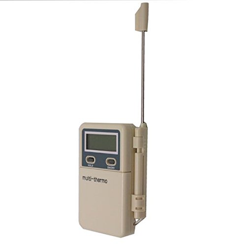 Sinotech Hand Held Digital Thermometer Wt-2 Lengthened Metal Probe with Lead Wire -50c--+300c Data Keeping