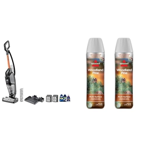 Bundle of BISSELL® CrossWave® HydroSteam™ Wet Dry Vac, Multi-Purpose Vacuum, Wash, and Steam, Sanitize Formula Included, 35151 + BISSELL Limited Edition Woodland Pine Multi-Surface Wash Formula Pine - image 1