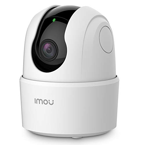 Wi-Fi-camera voor binnen, Imou 1080P IP-bewakingscamera, Bewegingsregistratie met sirene, Babyfoon met AI-menselijke detectie, Tweerichtingsaudio en nachtzicht, Compatibel met Alexa en Google Home