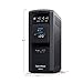 CyberPower CP1000PFCLCD PFC Sinewave UPS Battery Backup and Surge Protector, 1000VA/600W, 10 Outlets, AVR, Mini-Tower; UL Certified