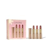 Lancôme - Set de regalo L’Absolu Rouge Intimatte, Incluye 3 Mini labiales Mate Suave Difuminado, Enriquecido con...