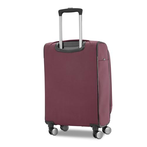 Image of Samsonite Ascella 3.0 Lightweight Softside Luggage Spinner Collection, Mauve Haze, 3-Piece Set (Carry on /Medium /Large), Ascella 3.0 Softside Expandable Luggage With Spinner Wheels