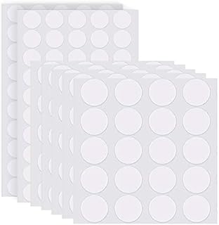 SUBTAVIK 200 Pieces Transparent Putty, Double Sided Sticky Dots Removable Round Putty Waterproof Adhesive Putty Traceless Sticky Putty for Glass Wall Metal Wood Ceramic Plastic (20mm+30mm)