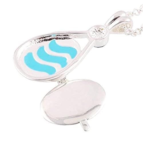 Film-Store H2O Just Add Water Mermaid Locket Stainless Steel Pendant Necklace - Image 3