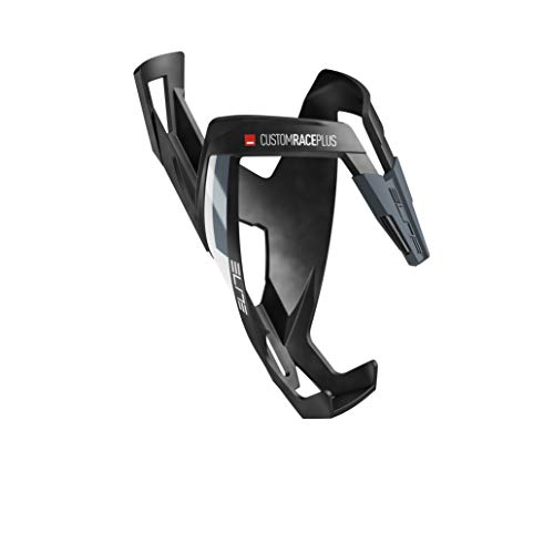 Elite Custom Race Plus Bottle Cage, matt Black/White