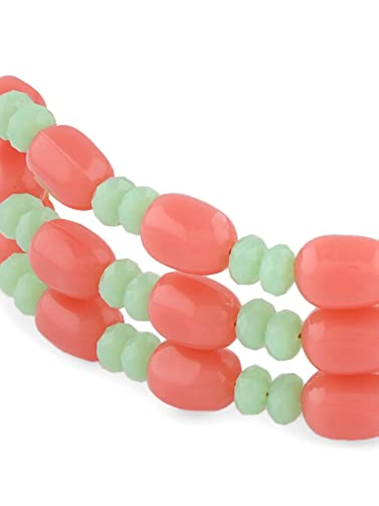 Multistrand Beaded Bracelet for Women, Colorful