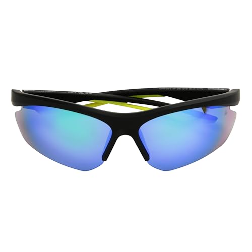 Image of Unisex Traction Blade Sunglasses, Black, 76mm
