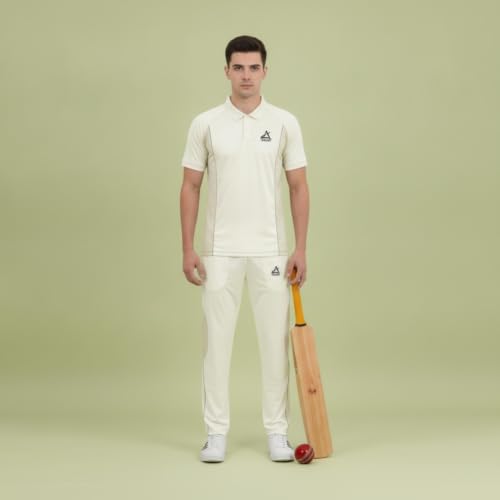Image of AKIBA Premium Cricket Polo t-Shirt /Jersey with Trouser for Men /Women