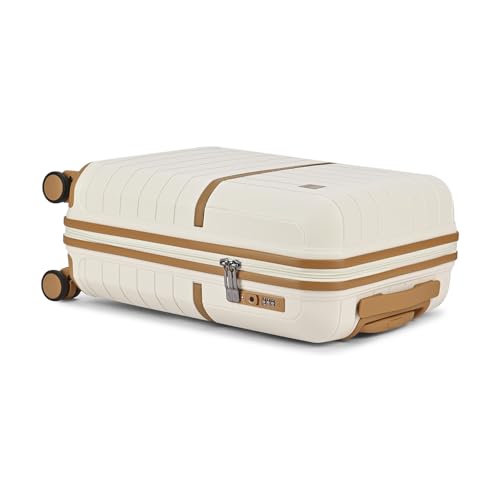 Image of VIP Classic Cabin-56 cm Small 8 Wheels Trolley Bag | Hard Luggage for Travel | 5 Years International Warranty (Off White)