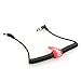DRRI Power Spring Cable Locking Dc 2.5mm Right Angle to Dc 2.5 Right Angle for Lectrosonics SR receivers Atomos Ninja V/Smallhd 702 Touch