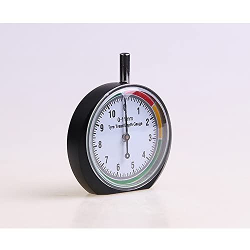 Image of Vanki 1Pcs Tire Tread Depth Gauge Dial Type Tyre Attrition Measuring Tool for Car Auto