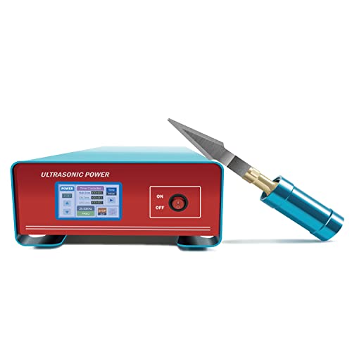SONOBIO Ultrasonic Cutter/Ultrasonic Knife /25kHz Laboratory Industrial Ultrasound Cutting Knife Machine for Plastic & Nomex honeycomb