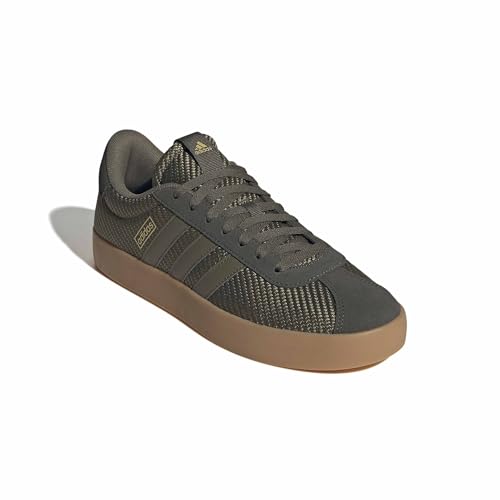 adidas Herren Vl Court 3.0 Shoes, Olive strata/Olive strata/Shadow Olive, 42 EU – Ansicht 3