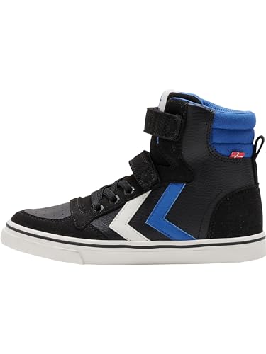 hummel Slimmer Stadil High Sneaker Kids schwarz, 26 Kinder