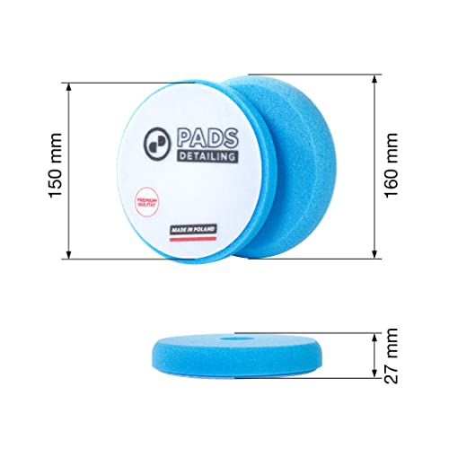 DetailingPads Set di 5 Tamponi per Lucidatura