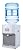 Primo Countertop Deluxe Water Dispenser, 3 Temp (Hot-Cool-Cold) Water Dispenser for 5 Gallon Bottle w/Child-Resistant Safety Feature, White/Gray
