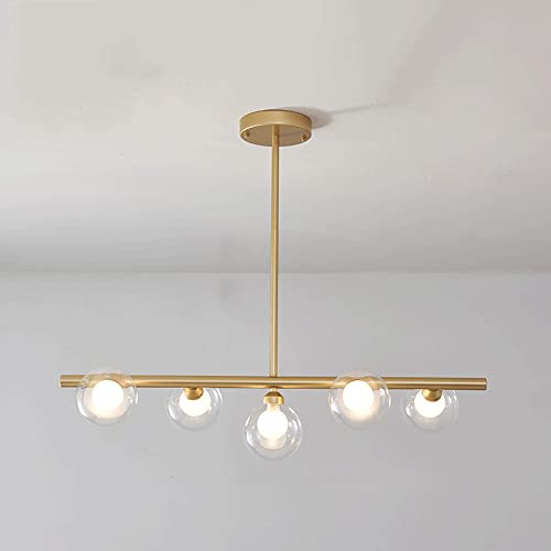 Plafond pendentif lampe E27 résolvant le manque de lumière du salon et de la cuisine