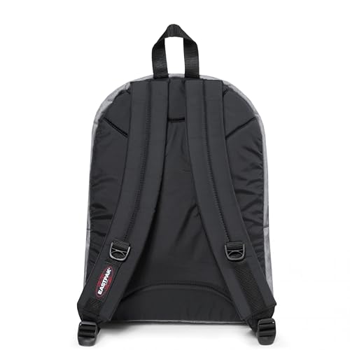 Image of EASTPAK Pinnacle - 38L Everyday Backpack with Dual Compartments, Organizer Front Pocket, Quilted Back Panel & Shaped Shoulder Straps, Sunday Grey