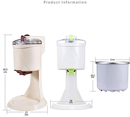 Soft Serve Ece Cream Machine, Heimathäuser -Küche Automatisch Mini -Frucht -Soft -Serve -Eismaschine, gesunder, einfacher One Push -Betrieb – Bild 8