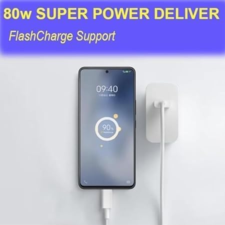 Image of Original 80w Fast vivo v21 v21 5g y73 y20 vivo x50 pro vivo t1 vivo s1 pro vivo y15 vivo y30 v19 v25 pro Charger