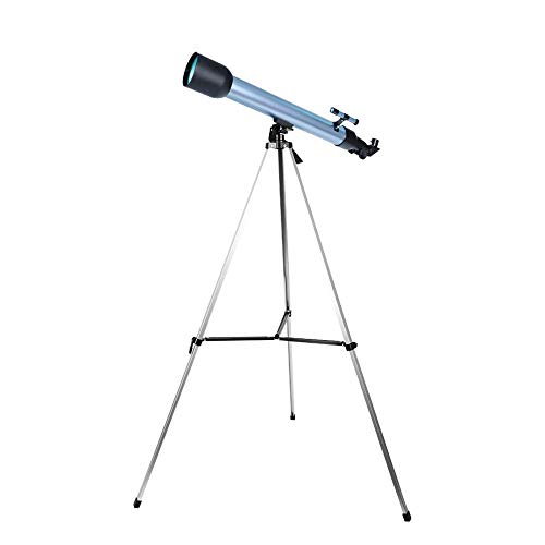 Telescopio refractor 60 mm para astronomía con trípode miniatura 5