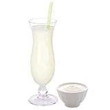 Joghurt Geschmack Eiweißpulver Milch Proteinpulver Whey Protein Eiweiß L-Carnitin angereichert Eiweißkonzentrat für Proteinshakes Eiweißshakes Aspartamfrei (200 g)