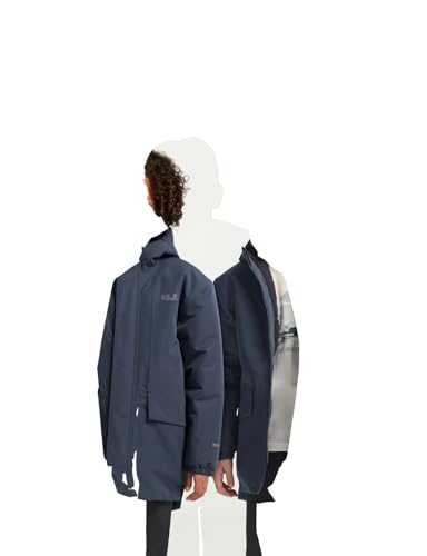 Jack Wolfskin CANVEY JKT KIDS chaqueta de senderismo impermeable para niños