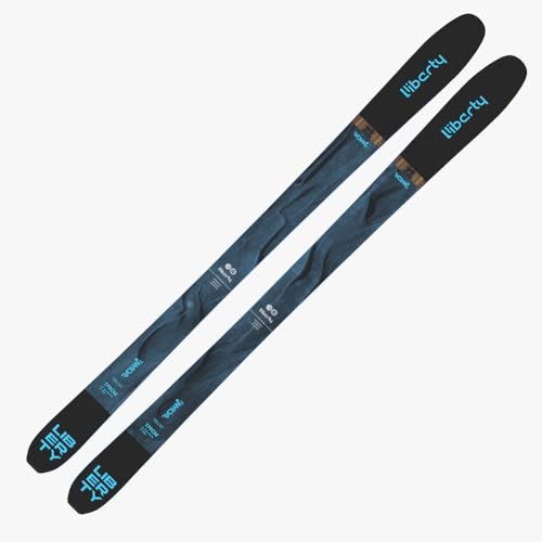 Liberty Radian 92 Men's All-Mountain Skis - High Performance Alpine Downhill Snow Skis - Durable Lightweight, 185cm