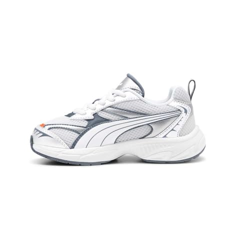 PUMA Kids Boys Morphic Lace Up Sneakers Shoes Casual - Grey3