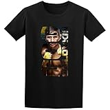 Men's Fashion T Shirts Slim Fit Gennady Golovkin GGG Style Hand wash Recommended Black L