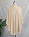 BEAUTELICATE - Chal largo de gasa, 25 colores Beige champán talla única